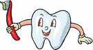 happy tooth with brush.gif